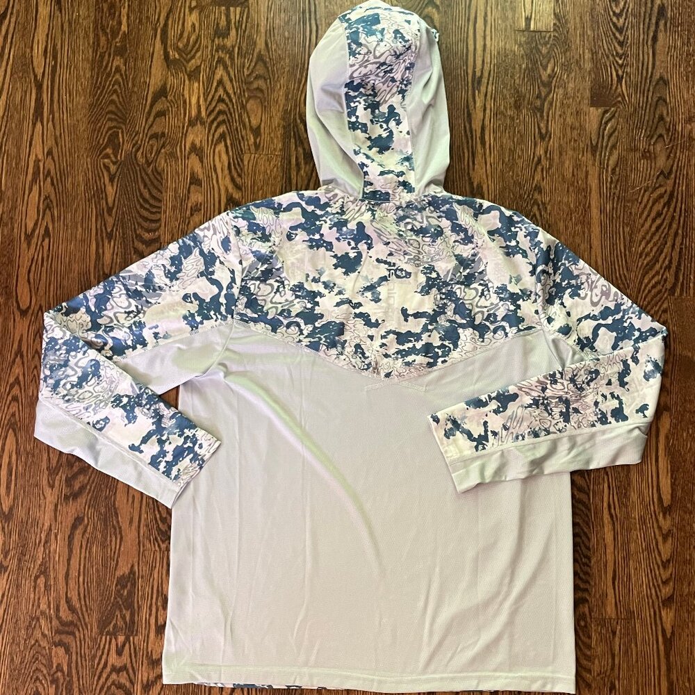 NWOT Huk Blue Performance Hoodie - Picture 2 of 4